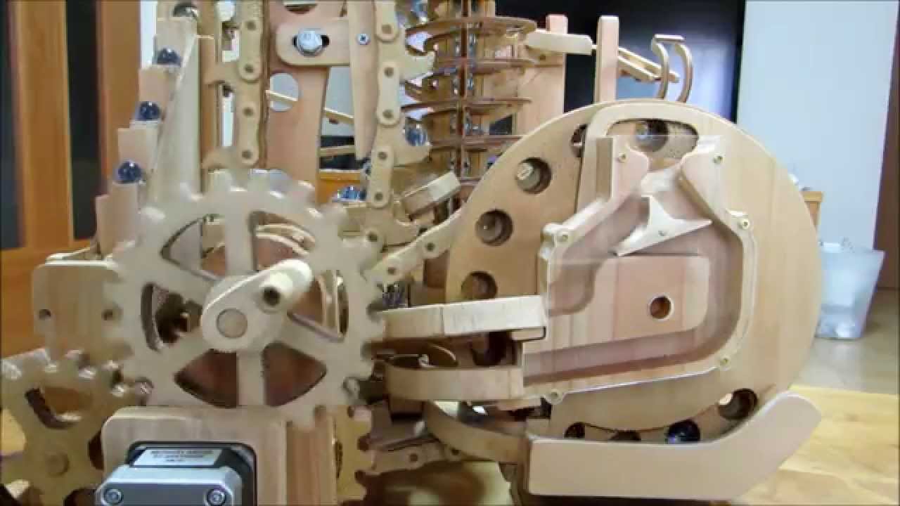 木製マーブルマシンの紹介 | Paradiseの何でも工作室