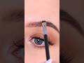 Eyebrow Tutorial trying NEW products #shorts