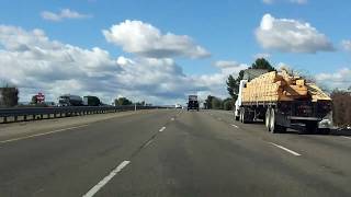 Interstate 205 - California Exits 13 To 6 Westbound