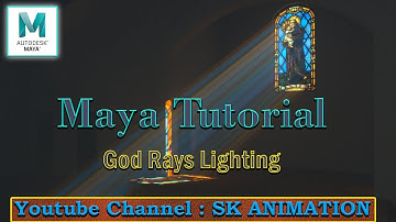 How to Create God Rays in  Maya Tutorial 2022 | God Rays In Maya | #maya #godrays @amdavadkaladka