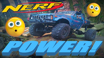 Nerf Gun 180 Motor Swap! Speed Test WPL C14.