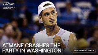 Terence Atmane vs Frances Tiafoe Highlights | 2026 DC Open Round 1