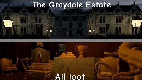 The Graydale Estate Heist all loot (Roblox Sneak Thief)