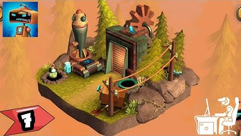 Tiny robots Recharged | level 7 | gameplay walkthrough