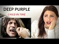 Stage presence coach reacts to deep purple child in time