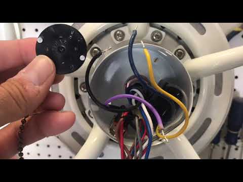 Replacing A Ceiling Fan Switch - Youtube