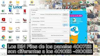 Panel 4007ES Simplex - Creación de memoria para UPGRADE o RECOVERY Paso 1