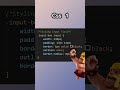 Amazing Floating Label Effect Using HTML, CSS #shorts