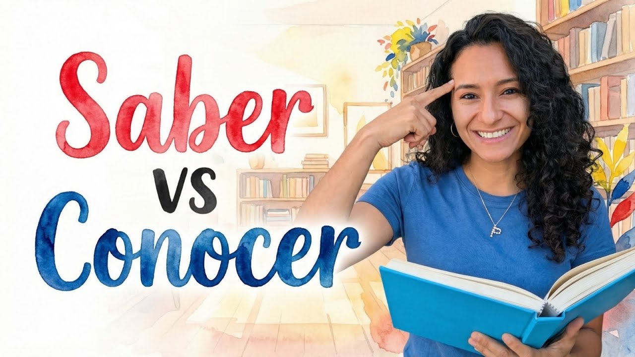 Learn Spanish through Story | Saber vs Conocer