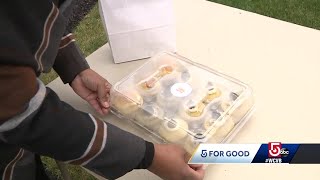 Young Boston entrepreneur launching cupcake website