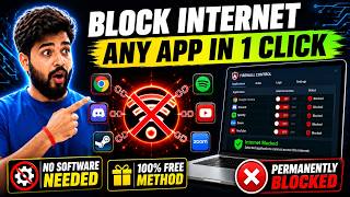 Permanently Block Internet for Any App 🔥 Windows Firewall Tutorial #aanchalcomputerz #9214143231 screenshot 4
