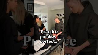 Practice Makes Perfect ✨ Inside ContourClub Academy 🇬🇧| UK Aesthetics Training #shorts