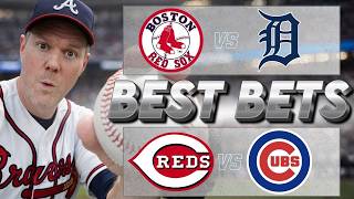 MLB MONDAY Predictions & BEST Bets! Red Sox vs Tigers | Reds vs Cubs