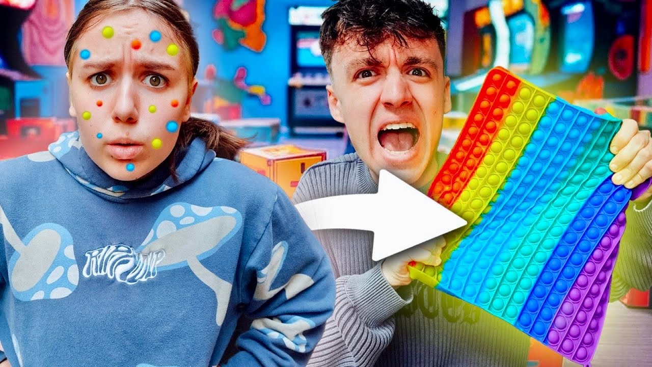 NE PAS TOUCHER CE POP-IT GÉANT SI VOUS LE TROUVEZ ! - PINK LILY