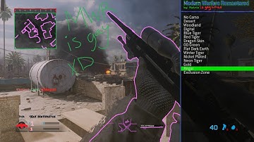 PS4 MWR Mod Menu Showcase(4.55) // @CarsonKttenz