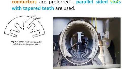 Video 4 6 Design of stator slots Part-1