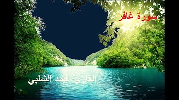 سورة غافر للقارئ احمد الشلبي