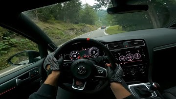 VW Golf GTI TCR | POV Chasing a LOUD 450HP Audi RS3