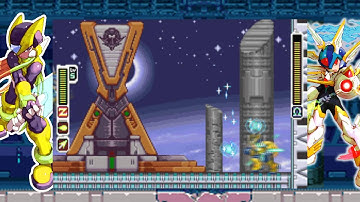 Megaman Zero 3, Thunder Chip Zero vs Copy X MK II (no ultimate Foot chip)