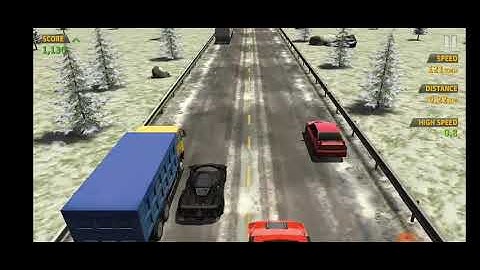 Traffic racer quick race crash