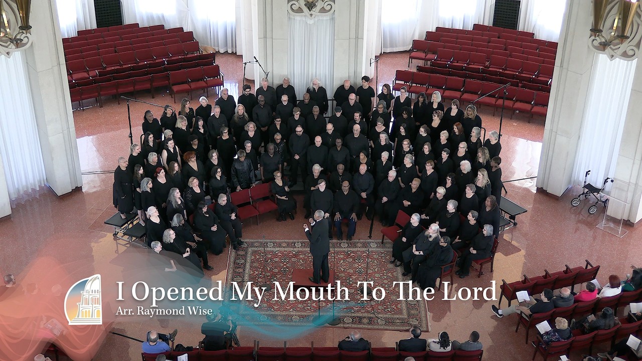 Я открыл уста свои Господу