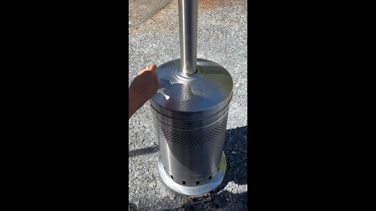 Protect your outdoor heater from tarnish and rust!