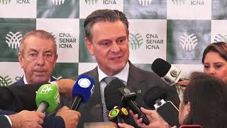 Carlos Fávaro - Ministro da Agricultura e Pecuária - Coletiva Imprensa Propostas da CNA para o PAP