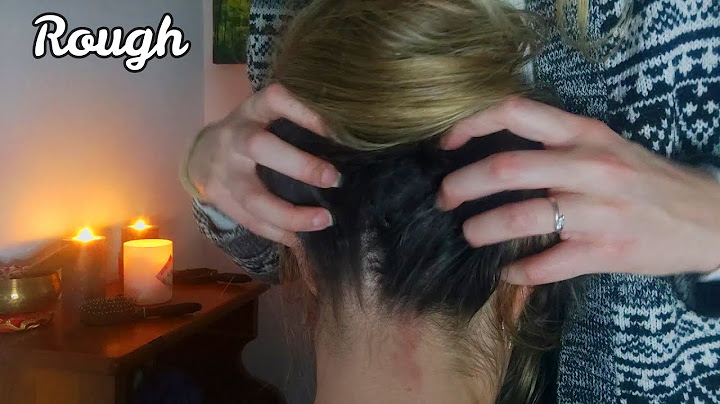 Asmr | Actual Fast and aggressive scalp scratching and rubbing - No Talking