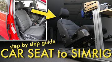Put a Real Car Seat on your Simracing Cockpit! How, Why, and Why Not!?