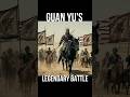 Guan Yu's Impossible Battle: A True Legend of Chinese History #shorts #military #threekingdom