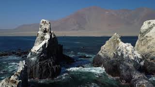 ISLA SANTA MARIA, ANTOFAGASTA, SEGUNDA REGION, CHILE.