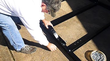 Teardrop camper build a 5x8 on a Ironton trailer video #12