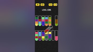 water sort puzzle level 3395