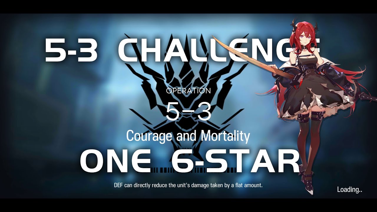 5-3 CM Challenge Mode | Main Theme Campaign | Ultra Low End Squad |【Arknights】