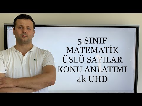 5. SINIF MATEMATİK | ÜSLÜ SAYILAR | BİR SAYININ KARESİ VE KÜPÜ @kadirhocam