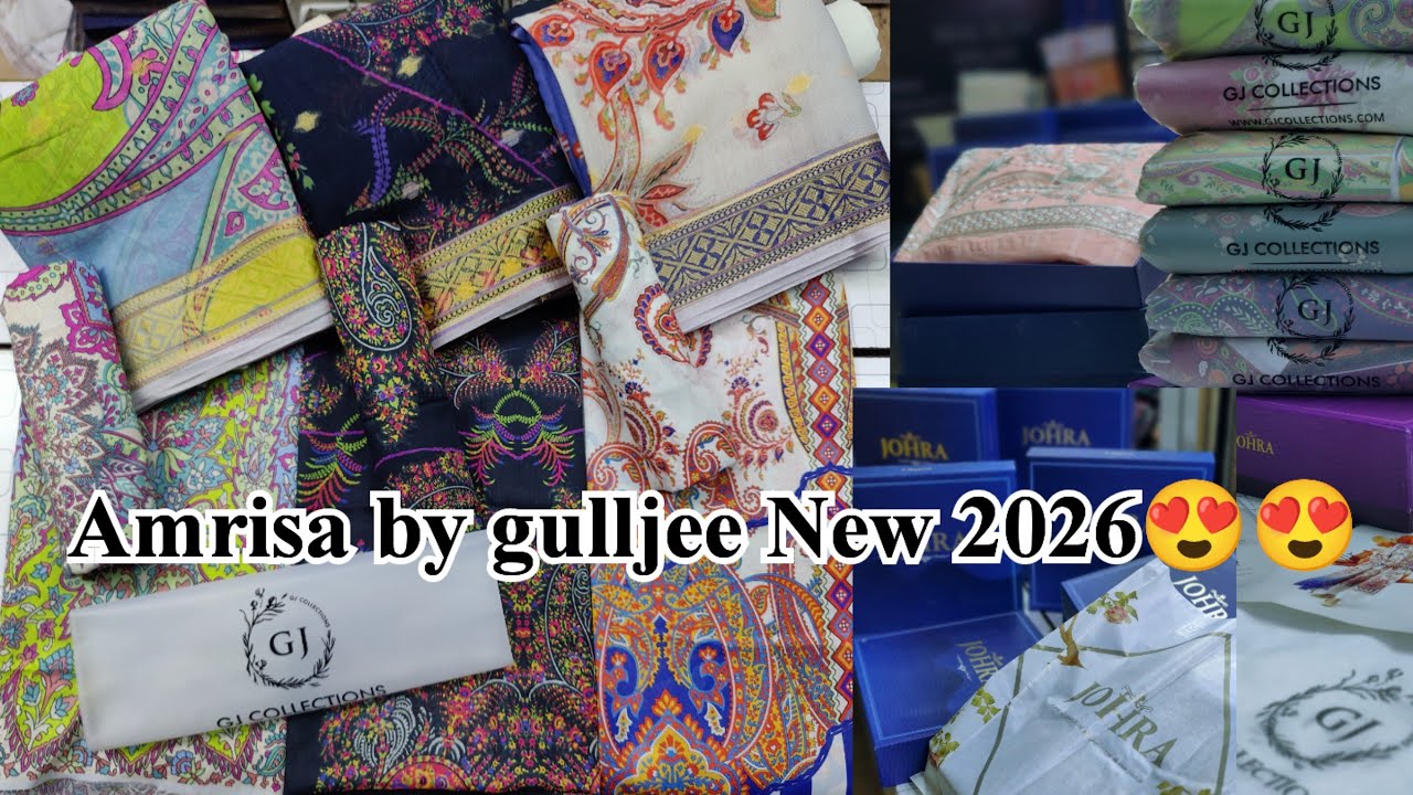 Amrisa by Gulljee | Gulljee new Collection😍😍2026 | Gulljee summer collection🔥🔥 | House of cut piece