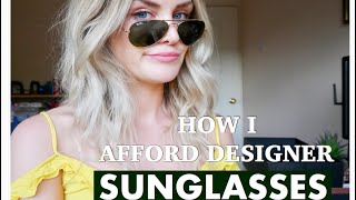 BARGAIN SHOPPING SECRETS: HOW I BUY DESIGNER SUNGLASSES AFFORDABLY!