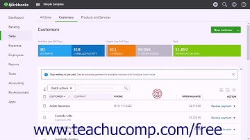 QuickBooks Online Plus 2017 Tutorial Exporting Report and List Data to Excel Intuit Training