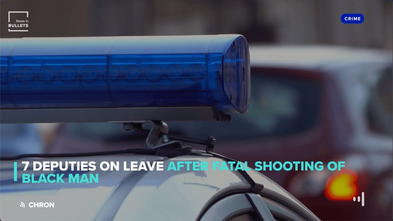DEPUTIES ON LEAVE AFTER SHOOTING BLACK MAN IN CAROLINA - YouTube