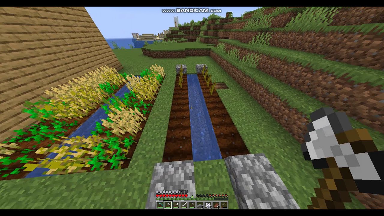 How to make a Watermelon Farm 2 - Minecraft