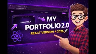 I Upgraded My Portfolio Website 🚀 | React Portfolio with Amazing Features (2026)