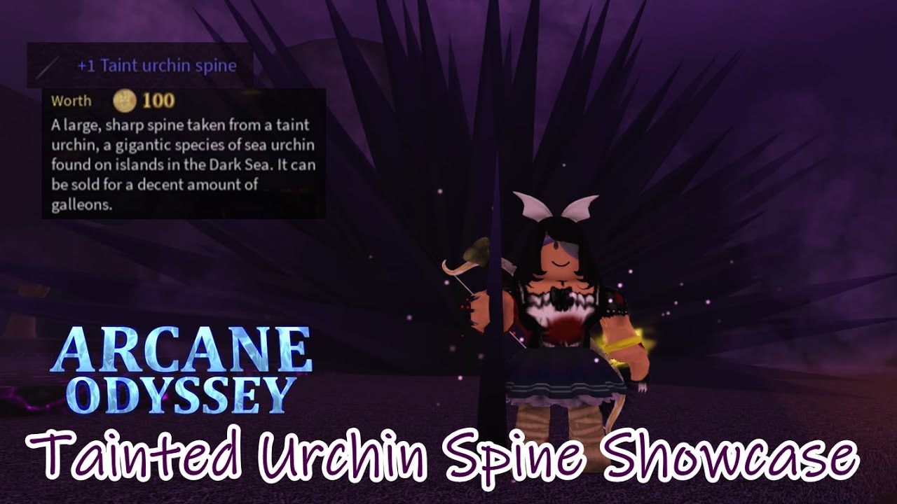Rare Item, Tainted Urchin Spine: Arcane Odyssey