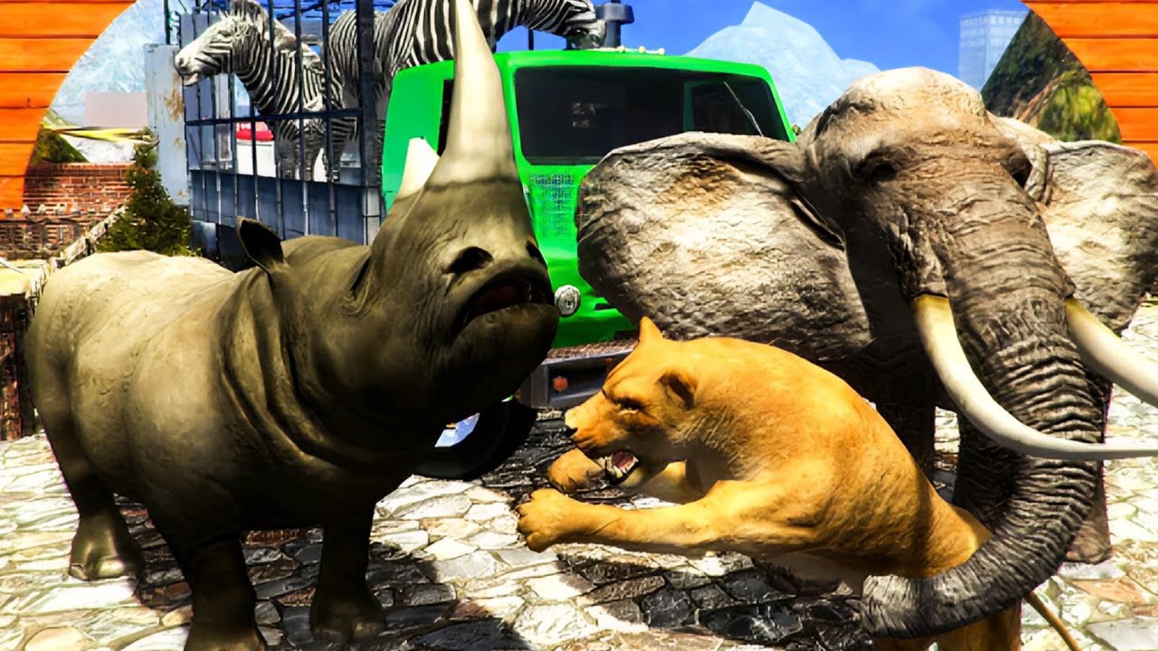 Animal Rucking Animal Goat Transport Truck Driving simulator 3D game - YouTube
