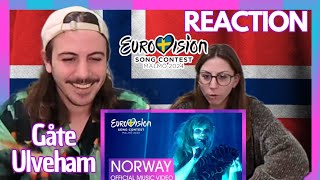 🇸🇯 My Sister's Reaction Gåte - Ulveham - Norway Eurovision 2024 (SUBTITLED)