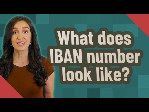 Video: Ako vyzerá číslo IBAN?