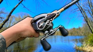 Exploring HIDDEN Ponds For AGGRESSIVE Bass!