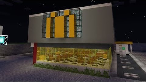 Minecraft PE: McDonald’s Mystery Horror Map Gameplay