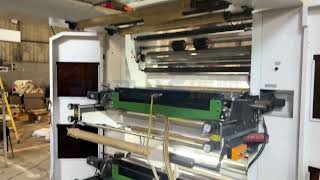 Ruiplas 4 color 1200mm Stack Flexo Printing Machine #flexoprintingmachine #printingpress