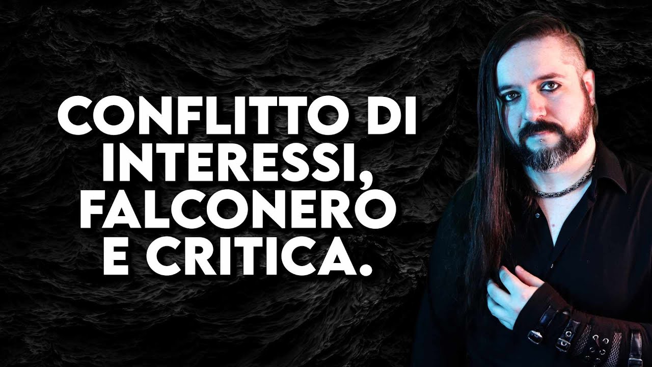 CONFLITTO DI INTERESSI, FALCONERO e CRITICA, da NON critico. ▶ 🎙 VLOG