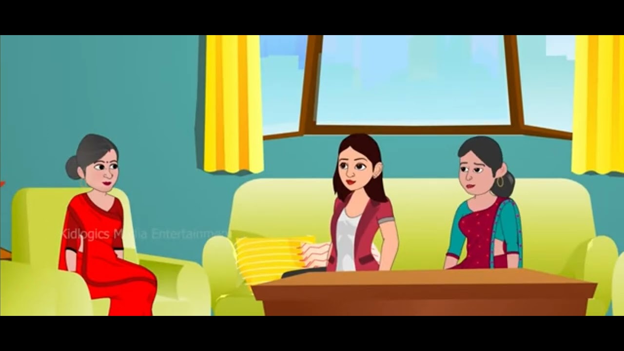 Sas bahu kahani moral stories hindi cartoon video hindi kahani video download 